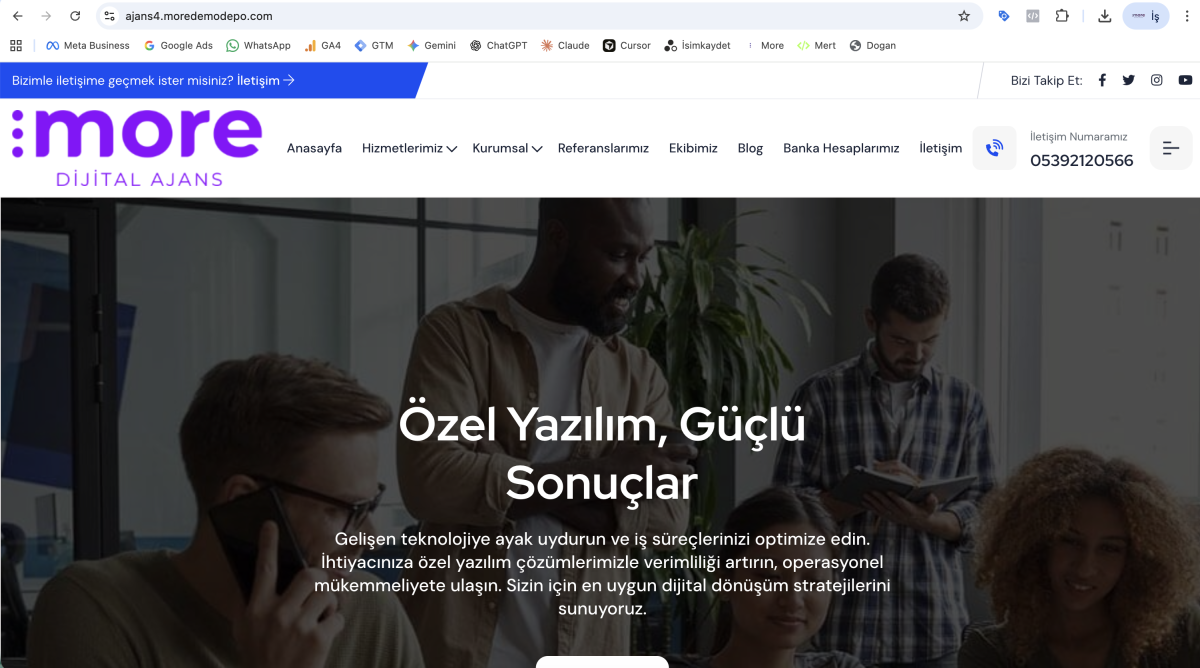 Ajans v4 - İletişim Odaklı Kurumsal Ajans ve Danışmanlık Yazılımı