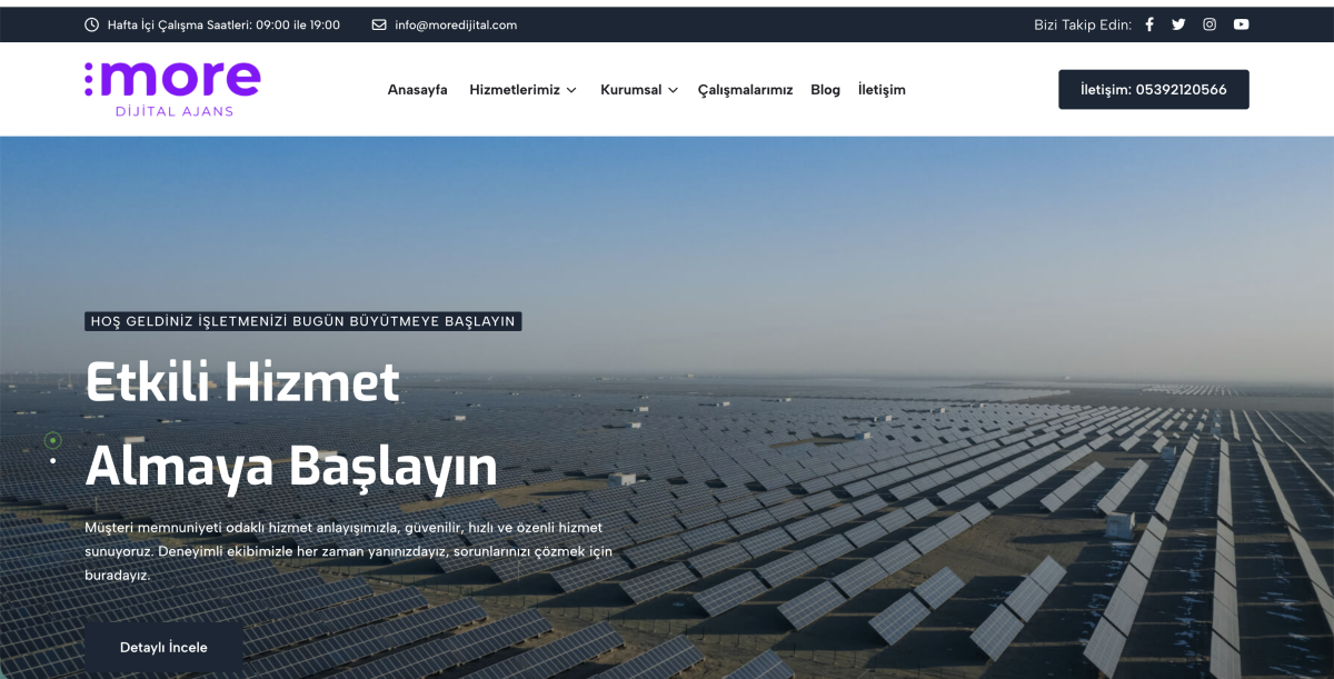 Profesyonel Enerji Sistemleri ve Mühendislik Web Yazılımı