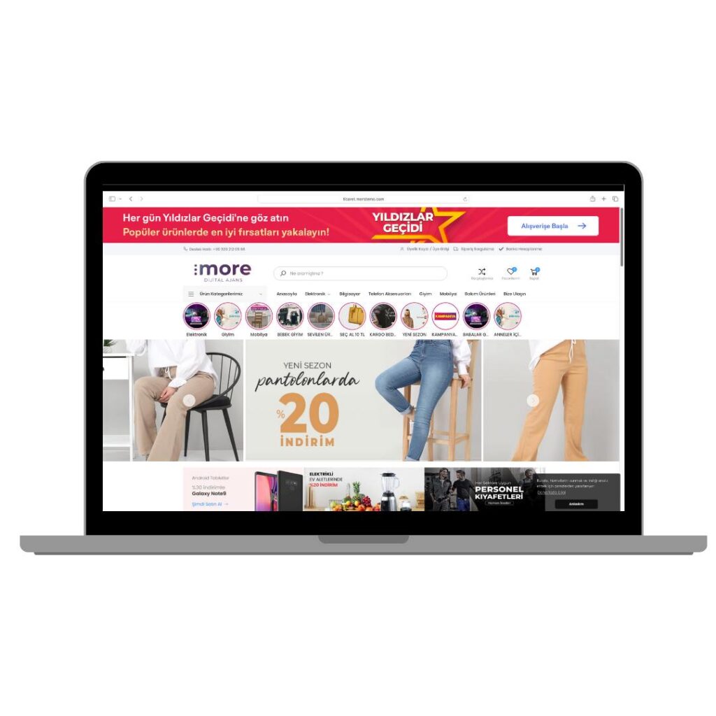 Hazır e-Ticaret Web Sitesi